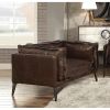 Porchester Chair in Distress Chocolate Top Grain Leather 52482