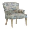 Bella 29.5"W Auspicious Clouds Accent Chair