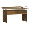 Coffee Table Smoked Oak 40.2"x19.9"x20.7" Engineered Wood