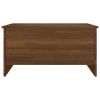 Coffee Table Brown Oak 31.5"x21.9"x16.3" Engineered Wood