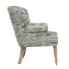 Bella 29.5"W Auspicious Clouds Accent Chair