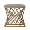 Mikkeli Square Upholstered Stool