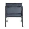 Brantley Chair in Gray Velvet &amp; Sandy Gray Finish AC00429