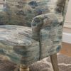 Bella 29.5"W Auspicious Clouds Accent Chair