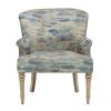 Bella 29.5"W Auspicious Clouds Accent Chair