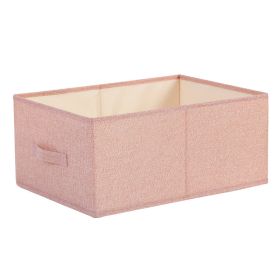 Drawer Closet Folding Storage Organizing Box (Option: Pink-50x40x29cm)