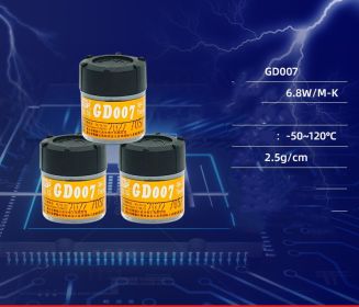 Thermal Conductive Silicone Grease CPU Heat Dissipation Paste Computer Notebook Chip (Option: GD007 6.8W 30g)