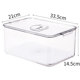 Large Capacity Sealed Food Storage Box With Lid (Option: 10L Double handle)